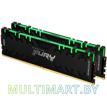 Оперативная память Kingston FURY Renegade RGB 2x16GB DDR4 PC4-24000 (KF430C15RB1AK2/32)